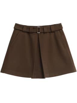 CHIC VEN Fashion Women Skirts Solid New High Waisted A-line Slim Ladies Half Skirt Hip Hugging Autumn Winter 2025