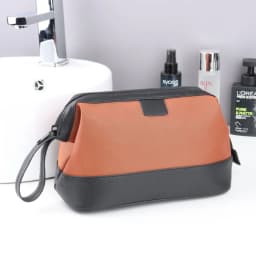 Large Capacity Women's Men Travel Toiletry Bag Makeup Cosmetics Storage Organizer Holer 2-layer Toiletry Washing Bag Waterproof