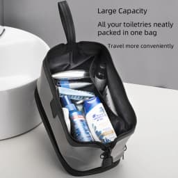 Large Capacity Women's Men Travel Toiletry Bag Makeup Cosmetics Storage Organizer Holer 2-layer Toiletry Washing Bag Waterproof