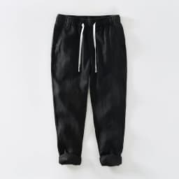 Spring Summer New Breathable 100% Linen Straight Pants Men Clothing Casual Simple Slim Trousers BL8236