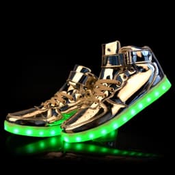 Size 25-46 Couples Womens&Mens Luminous Sneakers Glowing USB Charge Boys LED Shoes Girls Footwear LED Street Shoes