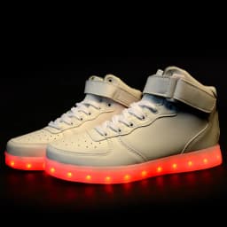 Size 25-46 Couples Womens&Mens Luminous Sneakers Glowing USB Charge Boys LED Shoes Girls Footwear LED Street Shoes