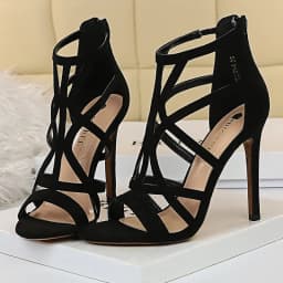 BIGTREE Shoes Roman Style High Heels Woman Pumps Stiletto Heels 11 Cm Women Heels Sexy Party Shoes Hollow Out Women Sandals 2026
