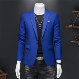High Quality Business Slim Fit Single Buttons Suits Jacket Men Slim Fit Casual Fashion Wedding Groom Tuxedo Blazer Coats 6XL-M