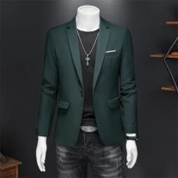 High Quality Business Slim Fit Single Buttons Suits Jacket Men Slim Fit Casual Fashion Wedding Groom Tuxedo Blazer Coats 6XL-M
