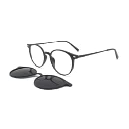 KANDREA Metal Vintage Magnetic Sunglasses Women Clip 2 IN 1 Optical Myopia Eyeglasses Men Polarized Prescription Glasses S2124