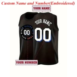 Custom Men's Basketball Jersey - Personalized Name & Number, Breathable Sleeveless Athletic Uniform for Training & Competition