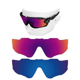 OOWLIT Polarized Lenses Replacements For Oakley Jawbreaker OO9290 Sunglasses - Multi Colors(Lens Only)