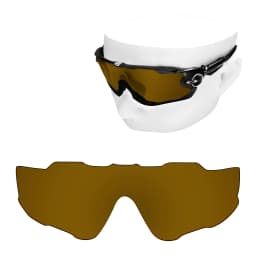 OOWLIT Polarized Lenses Replacements For Oakley Jawbreaker OO9290 Sunglasses - Multi Colors(Lens Only)
