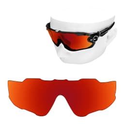 OOWLIT Polarized Lenses Replacements For Oakley Jawbreaker OO9290 Sunglasses - Multi Colors(Lens Only)