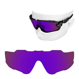 OOWLIT Polarized Lenses Replacements For Oakley Jawbreaker OO9290 Sunglasses - Multi Colors(Lens Only)