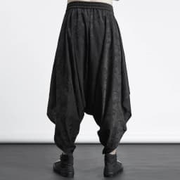 ARENS Men's Vintage Neutral Loose Culottes Y2K Gothic Wide Leg Pants Oversize Harajuku Japanese Style Creative Trousers
