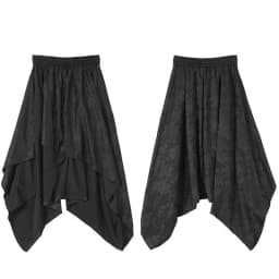 ARENS Men's Vintage Neutral Loose Culottes Y2K Gothic Wide Leg Pants Oversize Harajuku Japanese Style Creative Trousers