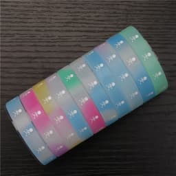 Wholesale 100pcs/lot Silicone Night Glow Luminous Bracelets Wristband For Women Men Mix Style Fashion Jewelry Club Party Gifts