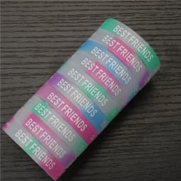Wholesale 100pcs/lot Silicone Night Glow Luminous Bracelets Wristband For Women Men Mix Style Fashion Jewelry Club Party Gifts