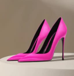 Multi Colored Satin High Heels for Women Slim Heels, Sexy, Light Mouthed Red, Paired with Formal Dress Temperament, Single Shoes