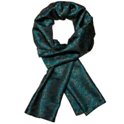 Barry.Wang Mens Scarf Jacquard Floral Paisley Casual Formal Gold Green Red Blue Purple Gray For Male Wedding Business Party