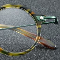 New Retro Round Men's And Women's Eyeglass Frames Made Of Sheet Metal Ultra Light Metal Optical Prescription Frame 56012