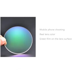 Myopia 1.61 Index MR-8 Strong Clear Lens Frameless Glasses Anti Reflective Optical Single Vision Prescription Lenses For Eyes