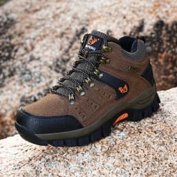 Men's Military Tactical Boots Army Boots Men Side Zipper Military Boots Men Anti-Slip Ankle Boots Work Safety Shoes Hiking Shoes