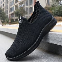2025 Men's Shoes Casual Sneakers Spring Summer Breathable Soft Sole Lightweight Affordable Lazy Sneakers Men's Shoes