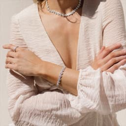 Silver Gold Color Angelic Pave Bracelet for Women Wedding Friends Party Bangles Genuine Crystals from Austria Jewelry