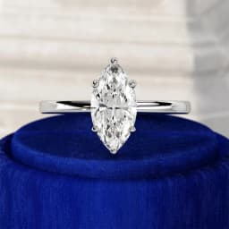 1CT 2CT 3CT Marquise Cut Solitaire Moissanite Engagement Ring For Women 925 Sterling Silver 6 Prong Wedding Band With Certified