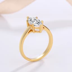 1CT 2CT 3CT Marquise Cut Solitaire Moissanite Engagement Ring For Women 925 Sterling Silver 6 Prong Wedding Band With Certified