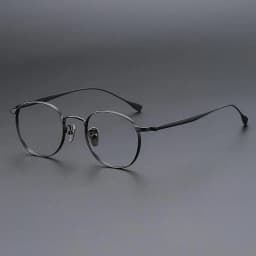 FIRADA Fashion Comfortable Glasses Retro Pure Titanium Eyewear Luxury Optical Prescription Eyeglasses Frame For Men Women 184-C