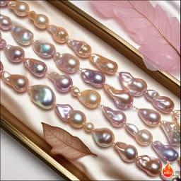 25x13mm 6A Sparkling Clean BaroqueNatural Freshwater Yellow Fishtail Pearl Bead Jewelry Make DIY Necklace Bracelet Accessories