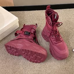 New Platform Sneakers Women Cross Lace Up Light Casual Shoes Fashion Designer Vulcanized Shoes Casual Brand Ladies Short Boots