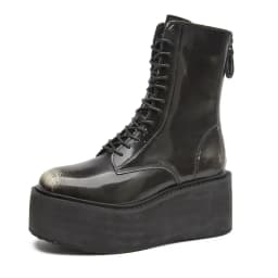 Women's Ankle Boots and Booties Non-slip Thick-soled Fall and Winter Women Boots Retro Height Enhancer Female Motorcycle Boots