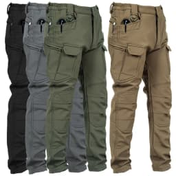 Outdoor Assault Pants with Thickened Fleece for Men Waterproof and Warm Various Colors of Casual Work Pants Hiking Pants