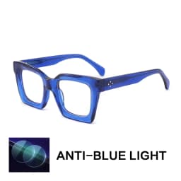 Gatenac Handmade Reading Glasses Women Photochromic Anti Blue Light Prescription Glasses Frame Men Myopia Progressive Eyewear