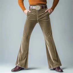 Men's-Velvet-Trousers-Flare-Dress-Pants-for-Men-Solid-Color-Slim-Fit-Bell-Bottom-Pants-Casual-Pants-Formal-Wedding-Office-Pants