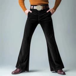 Men's-Velvet-Trousers-Flare-Dress-Pants-for-Men-Solid-Color-Slim-Fit-Bell-Bottom-Pants-Casual-Pants-Formal-Wedding-Office-Pants