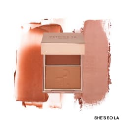 Brand Two-tone Natural Matte Cream Blush Shimmer Contour Blusher Blush Powder Longlasting Waterproof Face Blusher Cosmetics