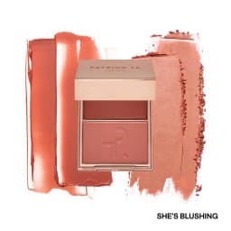Brand Two-tone Natural Matte Cream Blush Shimmer Contour Blusher Blush Powder Longlasting Waterproof Face Blusher Cosmetics