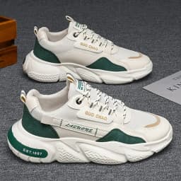 Men'S Retro Casual Sneakers: Comfortable And Grippy Lace-Up Slip-Ons for Outdoor Activities - Suitable for Men'S Spring/Summer/F