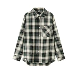 Semir Long Sleeve Shirt Women Oversized Drop Shoulder Plaid Shirt Autumn Chic Loose Retro Casual Stylish Top