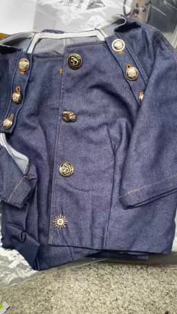 Summer 2026 Women's Fashion Casual Denim Set Skirt with Unique Metal Button Strap Trendy And Stylish