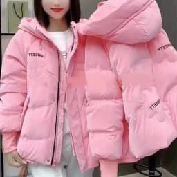 Autumn Winter Women Warm Puffer Parkas 2025 New Long Sleeve  Casual Hooded Short  Down Cotton Padded Jacket Female Outwear