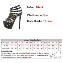 2026 New Summer Platform High Heels Sandals Women Sexy Peep Toe Pumps Fashion Rivet Decoration Ladies Party Pole Dance Shoes
