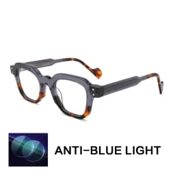 Gatenac Acetate Reading Glasses Handmade Photochromic Anti Blue Light Prescription Glasses Frame Men Progressive Myopia Eyewear