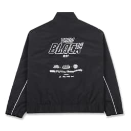 Jinx Team Black Jacket Unisex Windbreaker Sports Coat Men Women Loose Track Activewear Long Sleeve Top Embroidery Y2k Outerwears