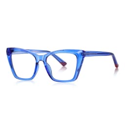 Vicky Square Simple Fashion Lady Anti-blue Light Reading Glasses women Myopia Hyperopia Can Be Customized Prescription PFD2150