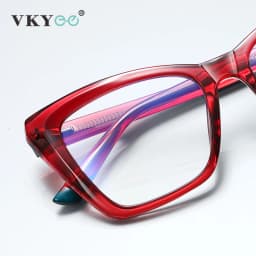 Vicky Square Simple Fashion Lady Anti-blue Light Reading Glasses women Myopia Hyperopia Can Be Customized Prescription PFD2150