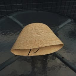 Fashion Raffia Fine Needle Luxury Bucket Hat For Women Summer Sun Shading Fisherman Hat Designer Wide Brim Basin Hat K Pop