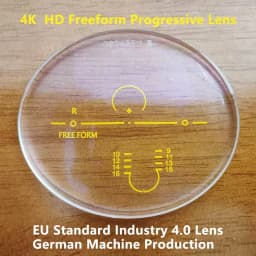 ALICIA 1.56 1.61 1.67 1.74Anti-scratch Anti-blue Photochromic 4K Widest Field of View Progressive Multi-focal Lens 1 Pair