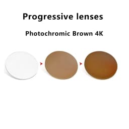 ALICIA 1.56 1.61 1.67 1.74Anti-scratch Anti-blue Photochromic 4K Widest Field of View Progressive Multi-focal Lens 1 Pair